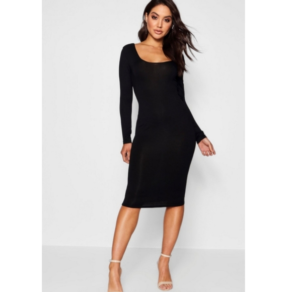 NWT ASOS | Long Sleeve Bodycon Dress - Picture 5 of 8